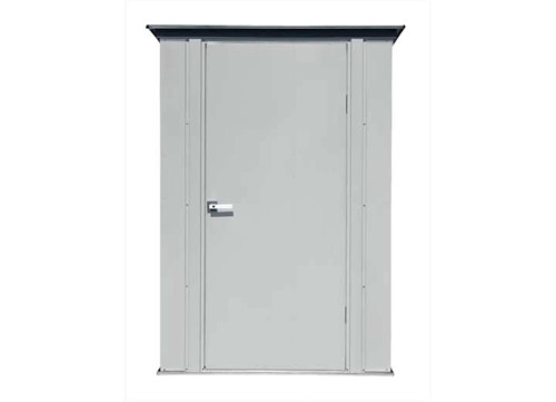 SPACEMAKER PATIO STEEL STORAGE SHED - 4 FT. X 3 FT. X 6 FT. GRAY/ANTHRACITE|PS43