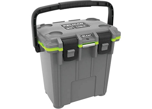 PELICAN 20-QUART ELITE COOLER - DARK GRAY/GREEN|20Q-1-DKGRYEGRN