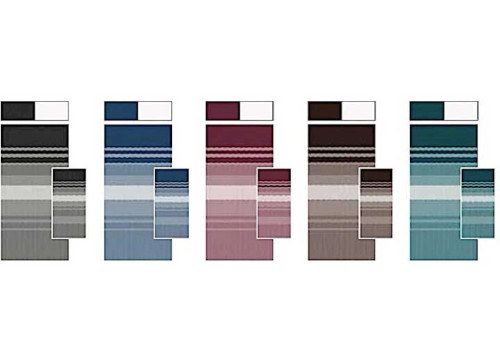 CAREFREE OF COLORADO REPLACEMENT AWNING VINYL FABRIC 15FT 2IN, SIERRA BROWN DUNE STRIPE, WHT WEATHERG|JU168A00