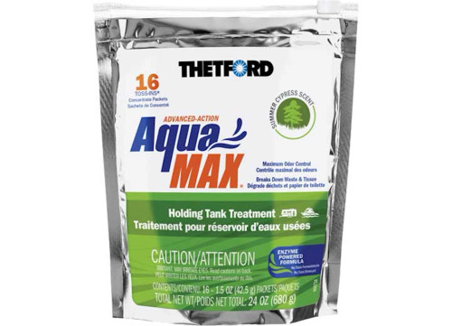 THETFORD AQUAMAX SUMMER CYPRESS HOLDING TANK TREATMENT – 16-PACK TOSS-INS|96670