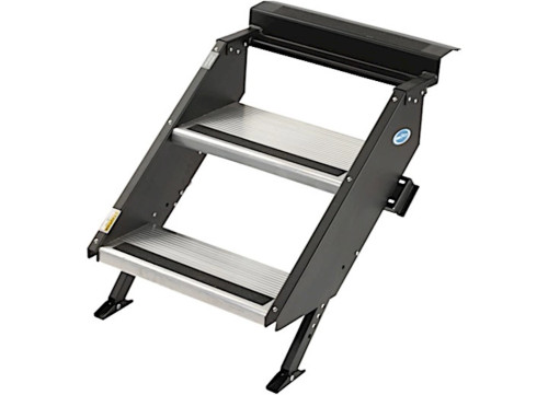 MORRYDE STEPABOVE RV ENTRY STEP (GEN 2) – 2 STEP FOR 26”-28” DOORS, 9” RISE|STP-202