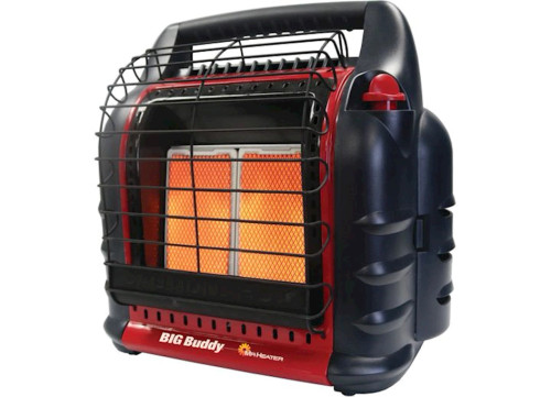 MR. HEATER BIG BUDDY PORTABLE RADIANT LIQUID PROPANE HEATER - 4,000-18,000 BTU/HR|F274805