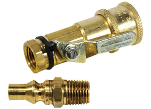 MR. HEATER PROPANE/NATURAL GAS CONNECTOR KIT WITH SHUT-OFF VALVE & EXCESS FLOW PLUG|F276181