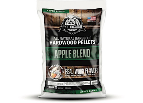 PIT BOSS 40 LB. APPLE BLEND ALL NATURAL BARBECUE HARDWOOD PELLETS|55433