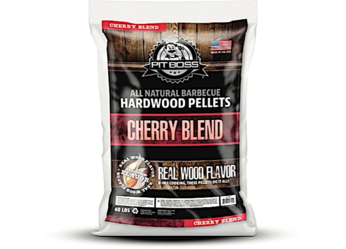 PIT BOSS 40 LB. CHERRY BLEND ALL NATURAL BARBECUE HARDWOOD PELLETS|55434