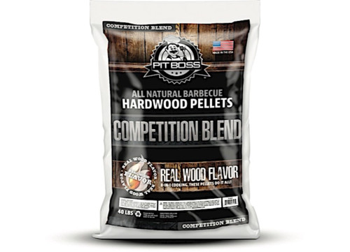 PIT BOSS 40 LB. COMPETITION BLEND ALL NATURAL BARBECUE HARDWOOD PELLETS|55435