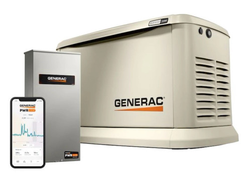 GENERAC GUARDIAN 24KW HOME STANDBY GENERATOR W/ 200 AMP TRANSFER SWITCH|7210