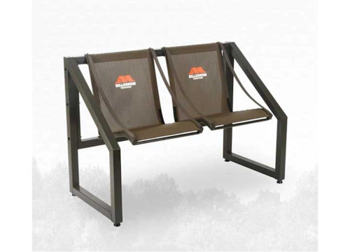 MILLENNIUM TREESTANDS 2 MAN STEEL BENCH|B-002-2X