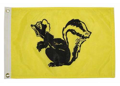 TAYLOR MADE SKUNK FLAG 12X18|1718