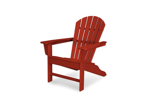 POLYWOOD SOUTH BEACH ADIRONDACK CHAIR - CRIMSON RED|SBA15CR