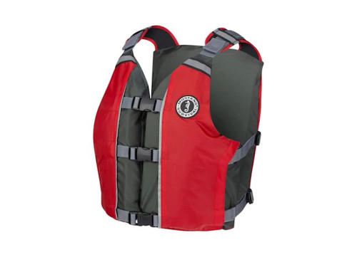 MUSTANG APF FOAM VEST - RED/GRAY|MV4111-861