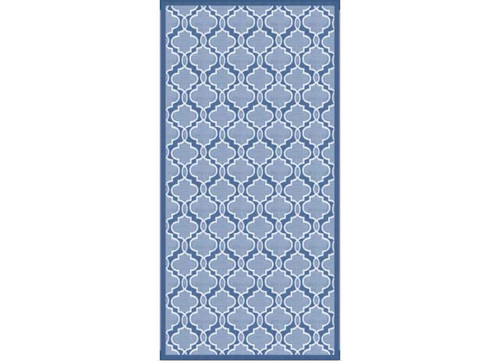 LIPPERT ALL WEATHER 8FTX16FT BLUE PATIO MAT|2021028031