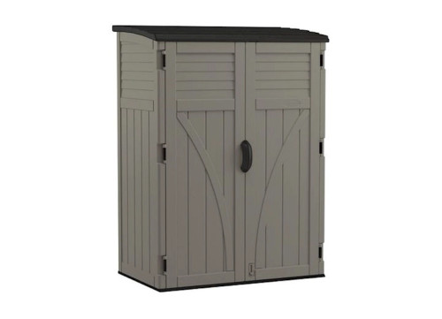 SUNCAST LARGE VERTICAL SHED WITH FLOOR - STONEY|BMS5700SB