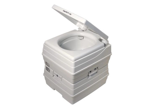 DOCK EDGE TOILET,24LITRE,VISA,GREY|DEF268101