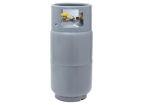 FLAME KING 33.5LB STEEL FORKLIFT CYLINDER WITH GAUGE|YSN335