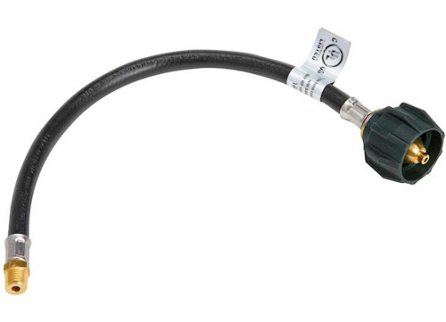 DICOR RV TYPE 1 ACME NUT PIGTAIL, 1/4 I.D. HOSE, TYPE 1 ACME NUT X 1/4IN MPT, 15IN|LP-PT15M