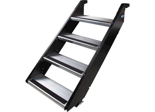 MORRYDE REMOVABLE PATIO STEP, 4 STEPS, 23.5IN THREAD, FRONT MOUNT|STP-223