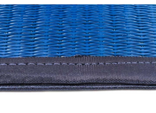 CAMCO REVERSIBLE AWNING MAT - 6' X 12' BLUE|42821