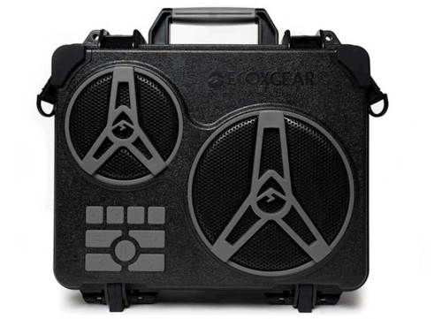 ECOXGEAR ECOJOURNEY WATERPROOF BLUETOOTH PARTY SPEAKER & DRY CASE - GREY|GDI-EXJRNY10