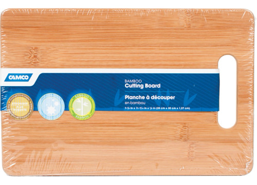 CAMCO BAMBOO CUTTING BOARD WITH HANDLE|43544