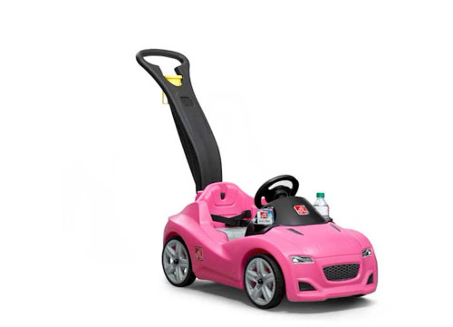 STEP2 WHISPER RIDE CRUISER KID’S TOY PUSH CAR – PINK|866600