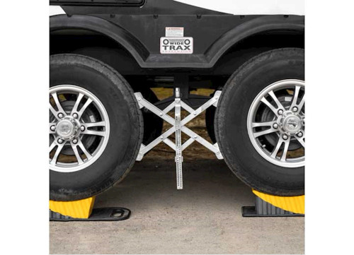 EAZ-LIFT EAZLIFT - 18IN WHEEL STOP W/WRENCH AND LOCK, METAL (E/F)|44663