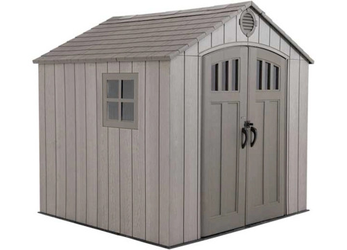 LIFETIME 8 FT X 7.5 FT OUTDOOR STORAGE SHED|60370
