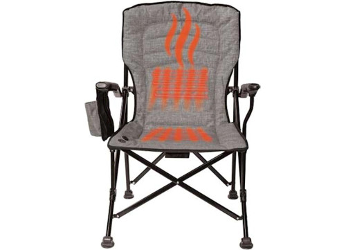 KUMA OUTDOOR GEAR SWITCHBACK HEATED CHAIR – HEATHER GREY|887-KM-SBHC-HG