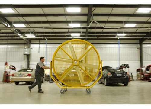 BIG ASS FANS PORTABLE FAN, AIRGO, 8FT, 110-125V/1PH|F-AG2-0801