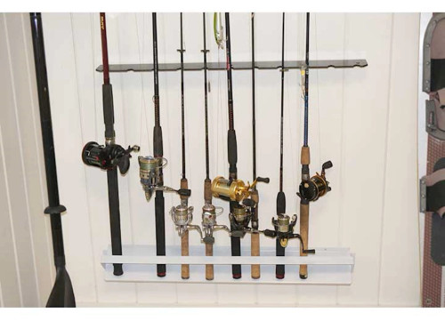VIKING SOLUTIONS WALL MOUNT FISHING ROD RACK|VKS-VFR002