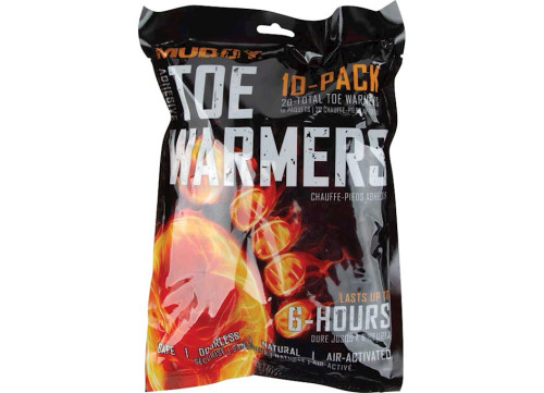 MUDDY DISPOSABLE TOE WARMERS - 10-PACK|MUD-DTWA-10PK