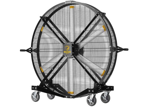 BIG ASS FANS PORTABLE FAN, BLACK JACK, 6FT, 110-125V/1PH|F-BJ1-0601S34