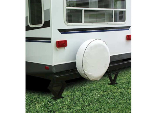 CAMCO COVER,SPARETIRE I / 28IN DIAMETER VINYL, ARCTIC WHITE|45345