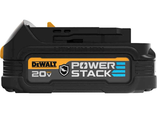 DEWALT TOOLS 20V MAX POWERSTACK 1.7AH LITHIUM ION OIL RESISTANT COMPACT BATTERY W/LED CHARGE INDICATOR|DCBP034G