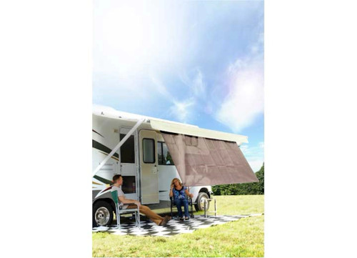 CAMCO RV AWNING SHADE KIT, 54INX 180IN, BROWN, BILINGUAL|51457