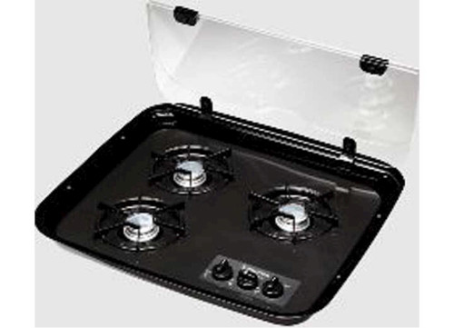 SUBURBAN RV SUBURBAN STOVE TOP COVER 2948ABK (BLACK) SDN3|2948ABK