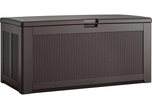 RUBBERMAID XL 134-GALLON DECK BOX - DARK WALNUT|2119055