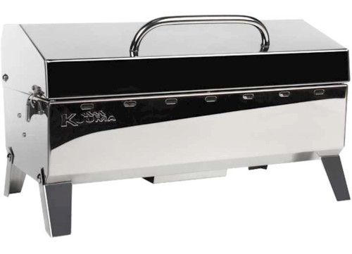 CAMCO KUUMA STOW N’ GO 160 PREMIUM STAINLESS STEEL CHARCOAL GRILL|58110