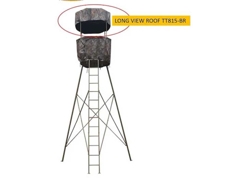 TROPHY TREESTANDS LONGVIEW/JUDGE TRIPOD ROOF KIT - DEAD LEAF CAMO|TT815-BR