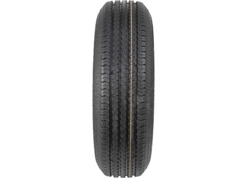 TASKMASTER ST225/75R15 LRE RAMBLER TRAILER TIRE ON 15X6 6X5.5 BLACK MOD STEEL WHEEL 2860 LC|B-22575R150E-M-60655BM