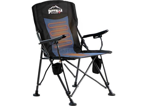 PITTMAN OUTDOORS PORTABLE HEATED CAMPING CHAIR|PPI-HEAT_CHR