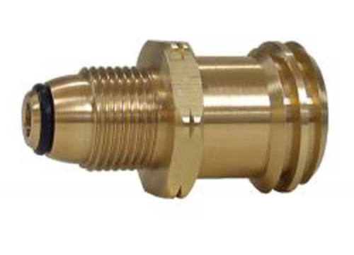 MARSHALL EXCELSIOR COMPANY 1-5/16IN M ACME X F POL X M SOFT NOSE POL ADAPTER W/QUICK CLOSING SHUTOFF POPPET|ME398P MARSHALL EXCELSIOR COMPANY 1-5/16IN M ACME X F POL X M SOFT NOSE POL ADAPTER W/QUICK CLOSING SHUTOFF POPPET|ME398P