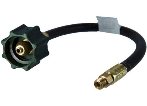 MARSHALL EXCELSIOR COMPANY THERMOPLASTIC LP GAS HOSE F QCC TYPE I CONNECTION X 1/4IN M INVERTED FLARE 15IN|MER425-15P MARSHALL EXCELSIOR COMPANY THERMOPLASTIC LP GAS HOSE F QCC TYPE I CONNECTION X 1/4IN M INVERTED FLARE 15IN|MER425-15P