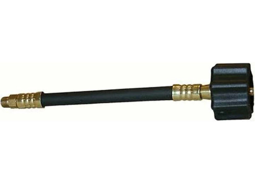 MARSHALL EXCELSIOR COMPANY THERMOPLASTIC LP GAS HOSE F QCC TYPE I CONNECTION X 1/4IN M INVERTED FLARE 18IN|MER425-18 MARSHALL EXCELSIOR COMPANY THERMOPLASTIC LP GAS HOSE F QCC TYPE I CONNECTION X 1/4IN M INVERTED FLARE 18IN|MER425-18