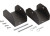 LIPPERT VICTORY STEP GARAGE STORAGE BRACKETS-BLACK|2023024503