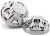 DICOR CHROME PLATED ABS TRAILER HUB COVERS|TAC655-CC