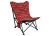 KUMA OUTDOOR GEAR AURORA PADDED CHAIR - RED/BLACK|896-KM-ACPS-RB