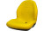 CONCENTRIC PVC ULTRA HIGH-BACK SEAT, BOLT-IN OPS HOLE, YELLOW|149000YE-BULK