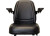 CONCENTRIC PREMIUM SEAT ,HIGH BACK, ARMRESTS, SLIDE RAIL, VINYL, BLACK|230015BK-PLN