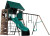 LIFETIME BIG STUFF SWING SET (EARTHTONE)|91069
